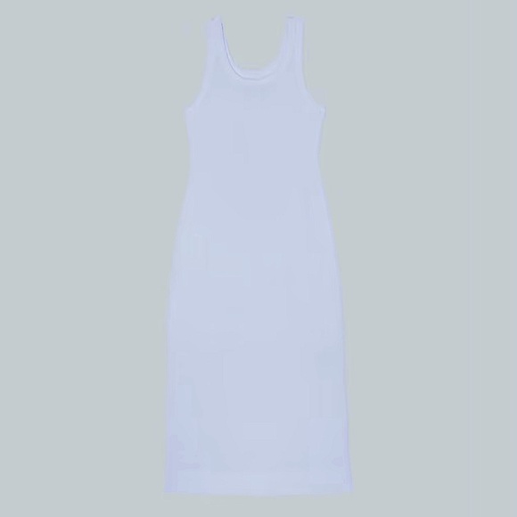NW0T 🤍 Everlane The Ribbed Tank Dress in Size Small. Organic Cotton. - Picture 11 of 12